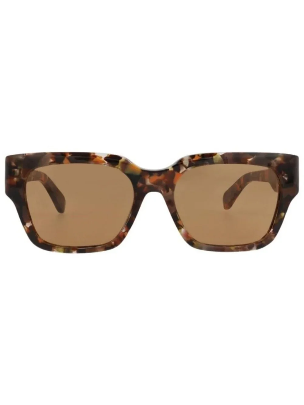 New Chloé Womens Square/Rectangle Havana Havana Brown Fashion Designer Sunglasse